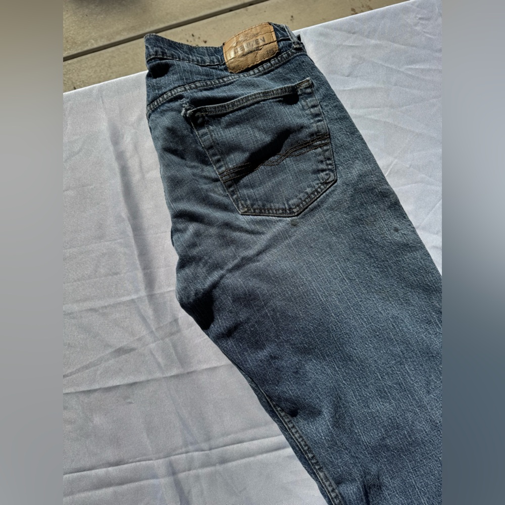 Denizen from Levi's Men's Blue Jeans-DISTRESSED - Picture 6 of 16